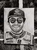 Chase Elliott – Original 9 x 12 Graphite Pencil Drawing