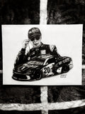 Christopher Bell – Original 9 x 12 Graphite Pencil Drawing