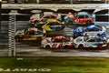 Daytona Nights — Original Oil Painting Featuring Ryan Blaney & Field