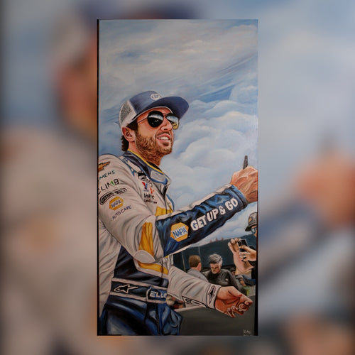 Chase Elliott — Original Oil Painting on Canvas