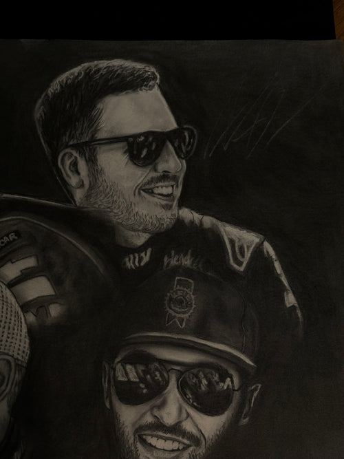 Hendrick Motorsports Driver Portrait — Signed by Alex Bowman