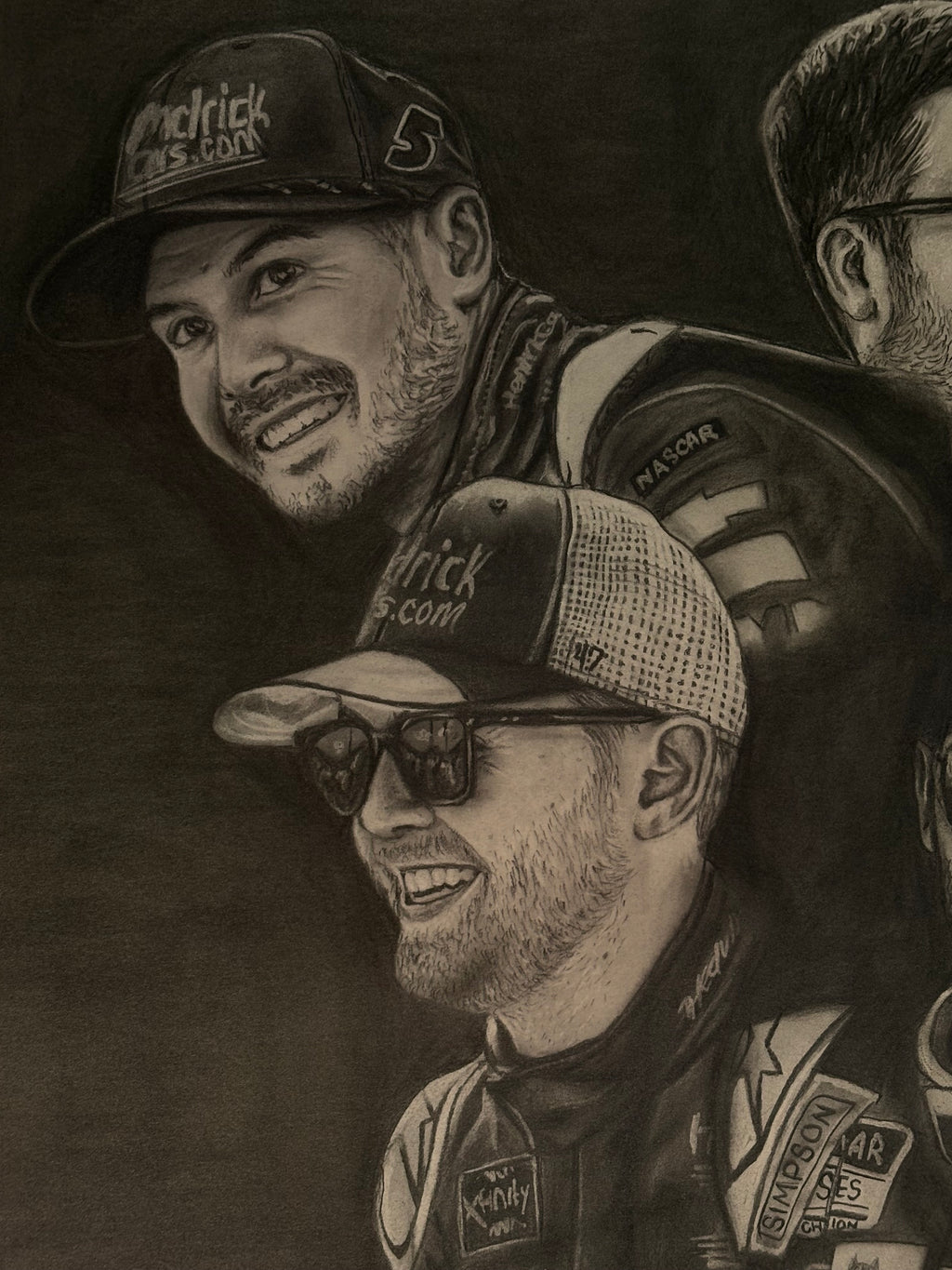 Hendrick Motorsports Driver Portrait — Signed by Alex Bowman