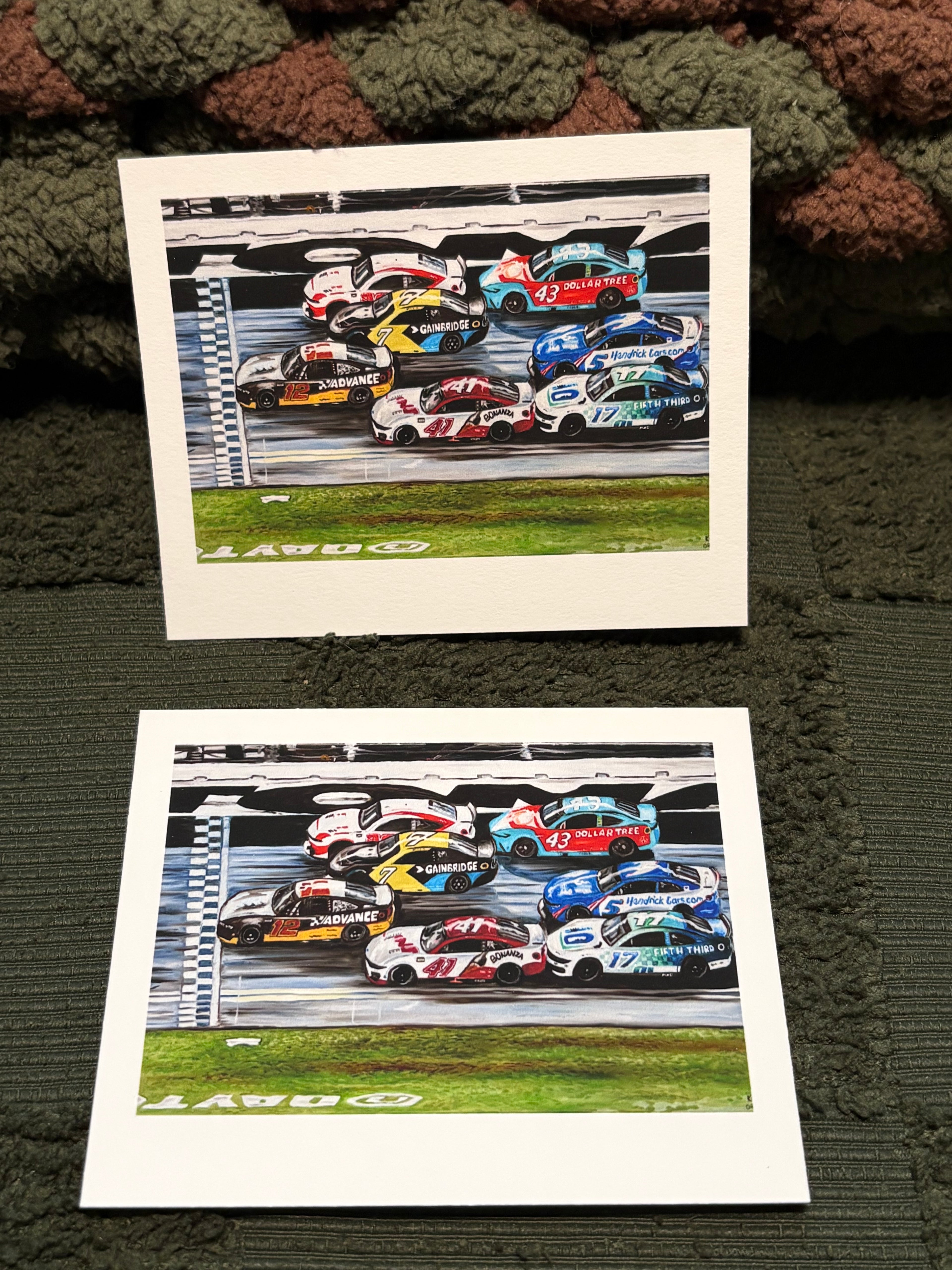 Daytona Nights – Ryan Blaney Victory Mini Print