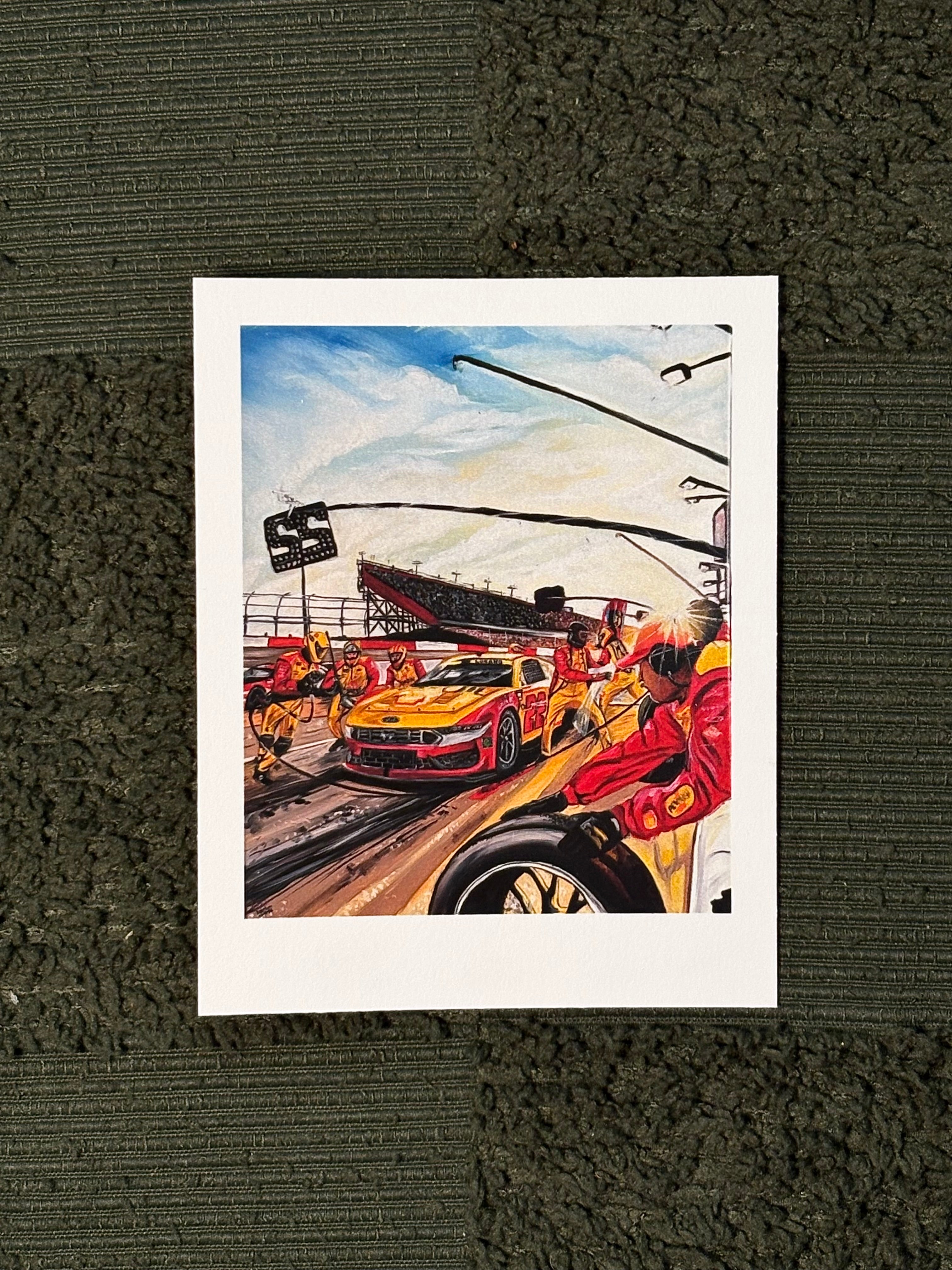 Joey Logano – Mini Print