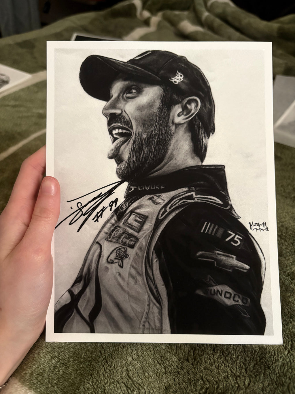 Daniel Suárez | Original Drawing Print